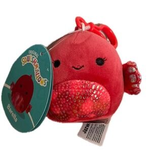 Squishmallows 3.5" Clip-On Barella The Beta Fish